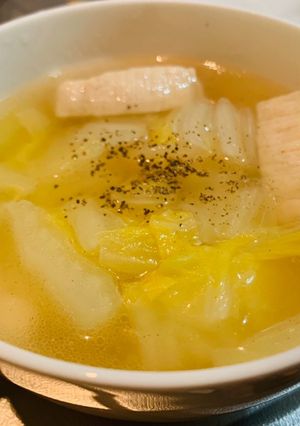 ダイエットにも◎白菜とむね肉の中華スープ-レシピのメイン写真