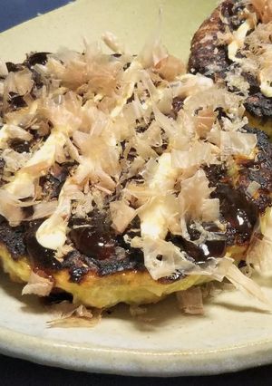 低糖質☆大豆粉お好み焼きver.2-レシピのメイン写真