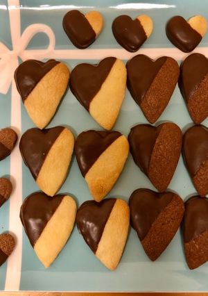 ♡ハートのチョコクッキー♡-レシピのメイン写真