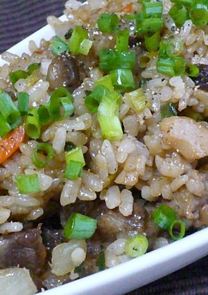 とまらない(ノ゚ω゚)ノ*.すじこん炒飯-レシピのメイン写真