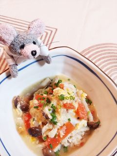 おからときのこの卵とじ-レシピのメイン写真
