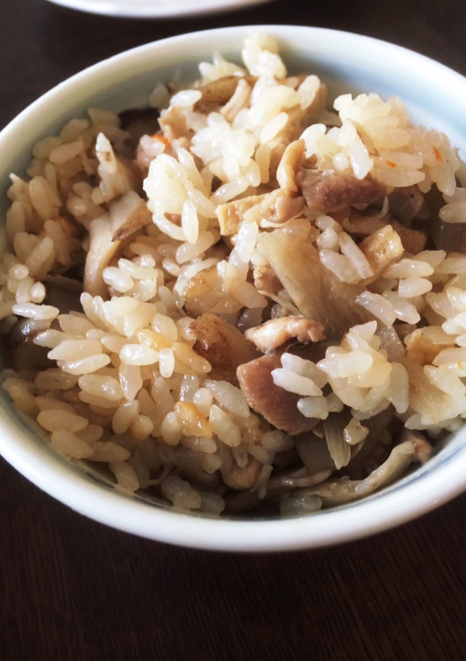鶏ごぼうの炊き込みご飯♪3合-レシピのメイン写真