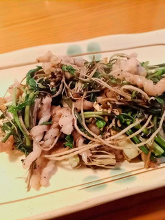 セリと牛すじ炒め-レシピのメイン写真