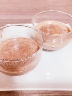 マシュマロで作るチョコムース-レシピのメイン写真