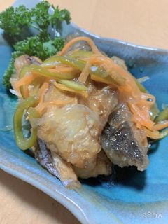 サバの黒酢南蛮漬-レシピのメイン写真