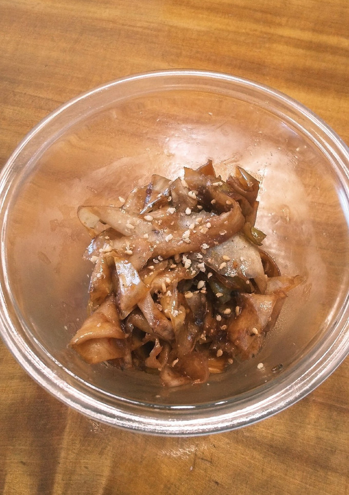 大根の皮 甘辛炒め-レシピのメイン写真