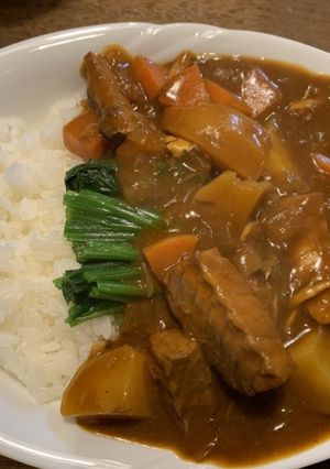 サバ味噌煮缶詰カレー-レシピのメイン写真