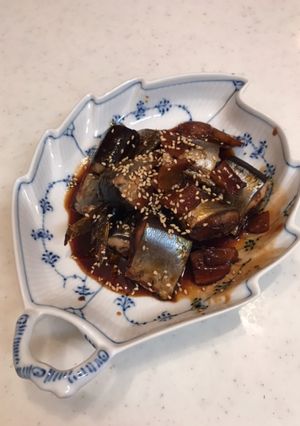 骨までパックリさんまの筒煮-レシピのメイン写真
