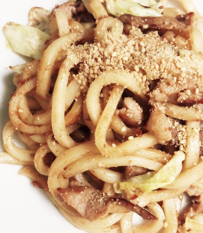 家にあるもので和風焼うどん-レシピのメイン写真