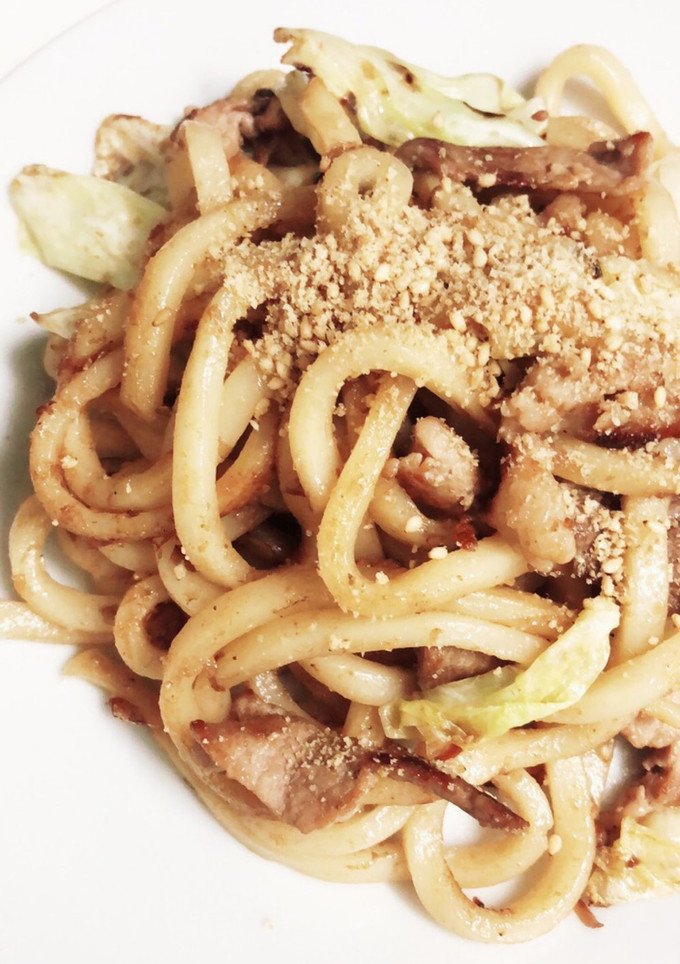 家にあるもので和風焼うどん-レシピのメイン写真