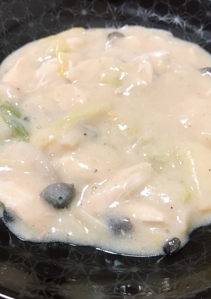 ♡白菜とささみの豆乳クリーム煮♡-レシピのメイン写真