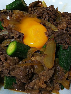 牛肉とオクラの甘辛炒め-レシピのメイン写真