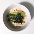 豆乳&出汁で作ったスープでヘルシーうどん