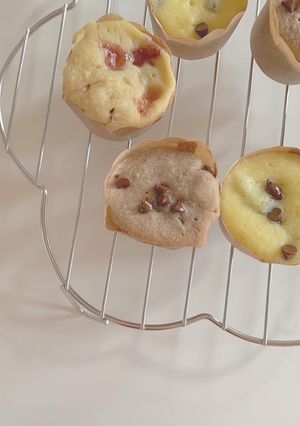 レンジで簡単!HMでカップケーキ!-レシピのメイン写真