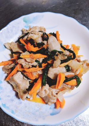 豚肉のにんにく炒め-レシピのメイン写真