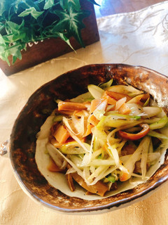 ちょい肴♪♪おつまみネギ塩メンマ-レシピのメイン写真