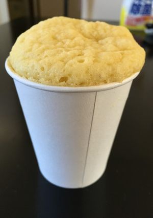 材料4つ！レンジで簡単蒸しパン-レシピのメイン写真