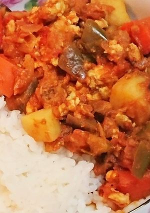 鶏挽き肉とマグロツナの野菜たっぷりカレー-レシピのメイン写真