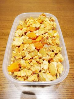 作り置き 離乳食も同時!!むね肉の醤油煮-レシピのメイン写真