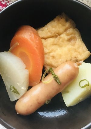 二日目もおいしいおでん風うどん鍋●二日目-レシピのメイン写真