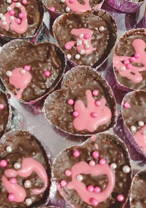 バレンタイン　チョコ　大量　簡単　子供-レシピのメイン写真