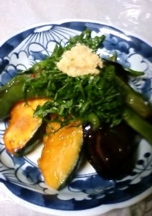 夏野菜のさっぱり揚げびたし-レシピのメイン写真