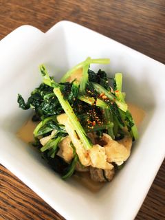 大根葉と油揚げの炒め煮-レシピのメイン写真