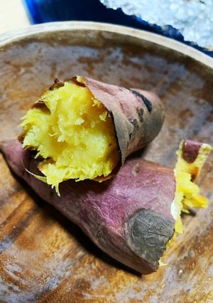 超簡単！ストーブでじっくり焼く焼き芋-レシピのメイン写真
