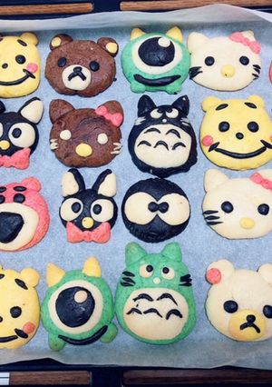 キャラクタークッキー♡-レシピのメイン写真