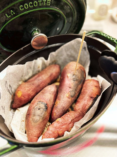ストウブ焼き芋staubオーバル27cm-レシピのメイン写真
