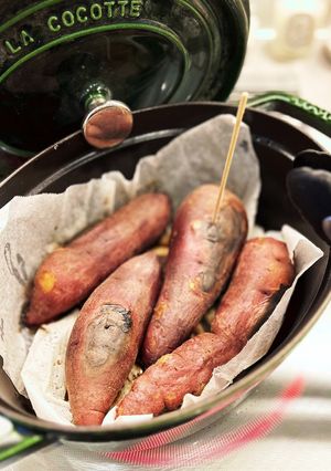 ストウブ焼き芋staubオーバル27cm-レシピのメイン写真