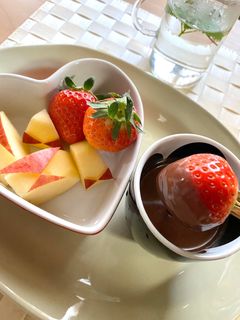 簡単生チョコフォンデュでおもてなし-レシピのメイン写真