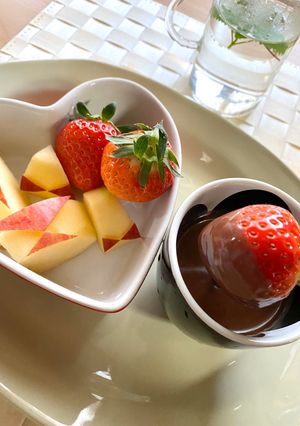 簡単生チョコフォンデュでおもてなし-レシピのメイン写真