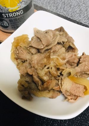 包丁を使わない牛丼(の頭)-レシピのメイン写真