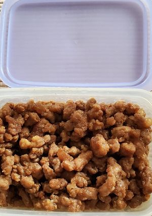 肉そぼろ-レシピのメイン写真