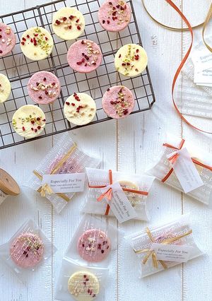 バレンタイン*材料3つ!生チョコクッキー-レシピのメイン写真