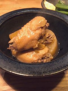手羽先と大根の醤油煮-レシピのメイン写真