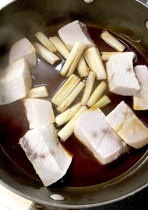 娘達へ〜カジキマグロの煮付け〜-レシピのメイン写真