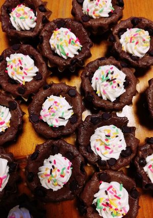 チョコレート&チョコレートカップケーキ-レシピのメイン写真