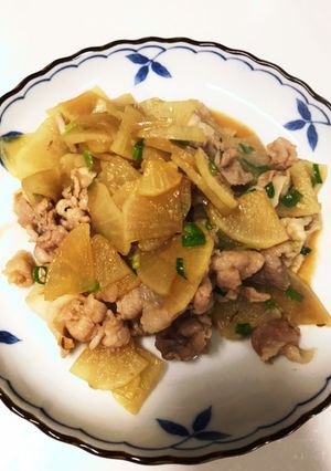 時短大根と豚のミソ煮-レシピのメイン写真
