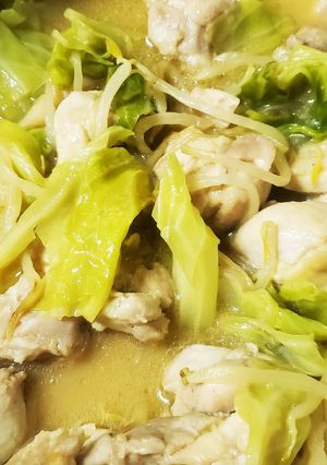 簡単！鶏の味噌鍋-レシピのメイン写真