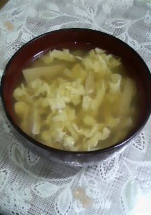 ✿ふんわり卵スープ✿-レシピのメイン写真