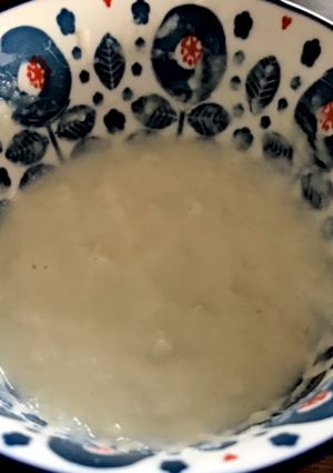離乳食初期　レンジでミルキーポテトパン粥-レシピのメイン写真