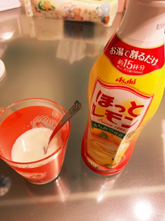 ミルクほっとレモン-レシピのメイン写真