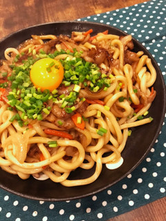 簡単★我が家の甘い焼きうどん-レシピのメイン写真