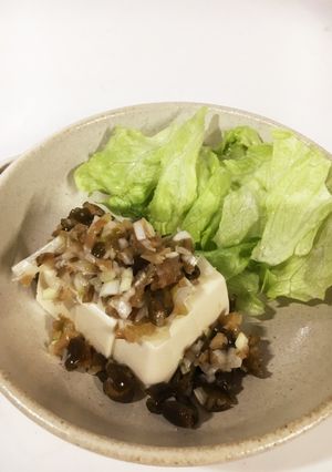 コチャユーヨ海藻入り豆腐のおつまみサラダ-レシピのメイン写真
