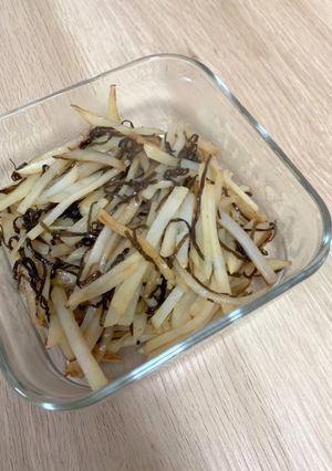あと一品＊塩昆布とじゃがいもでささっと♩-レシピのメイン写真