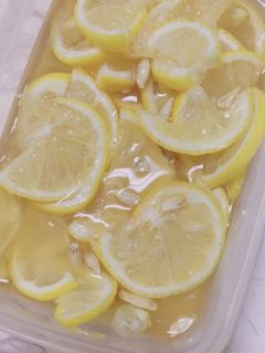 はちみつレモネード-レシピのメイン写真