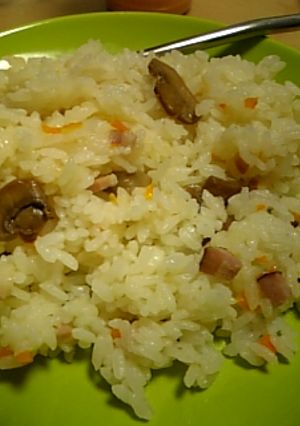鶏スープで♪炊き込みピラフ✿-レシピのメイン写真