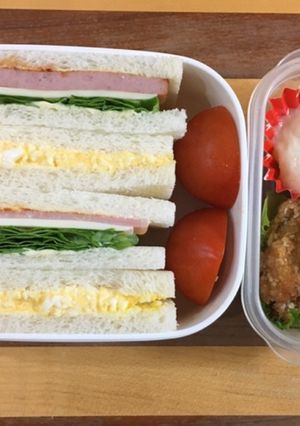 1月10日新体操娘弁当-レシピのメイン写真